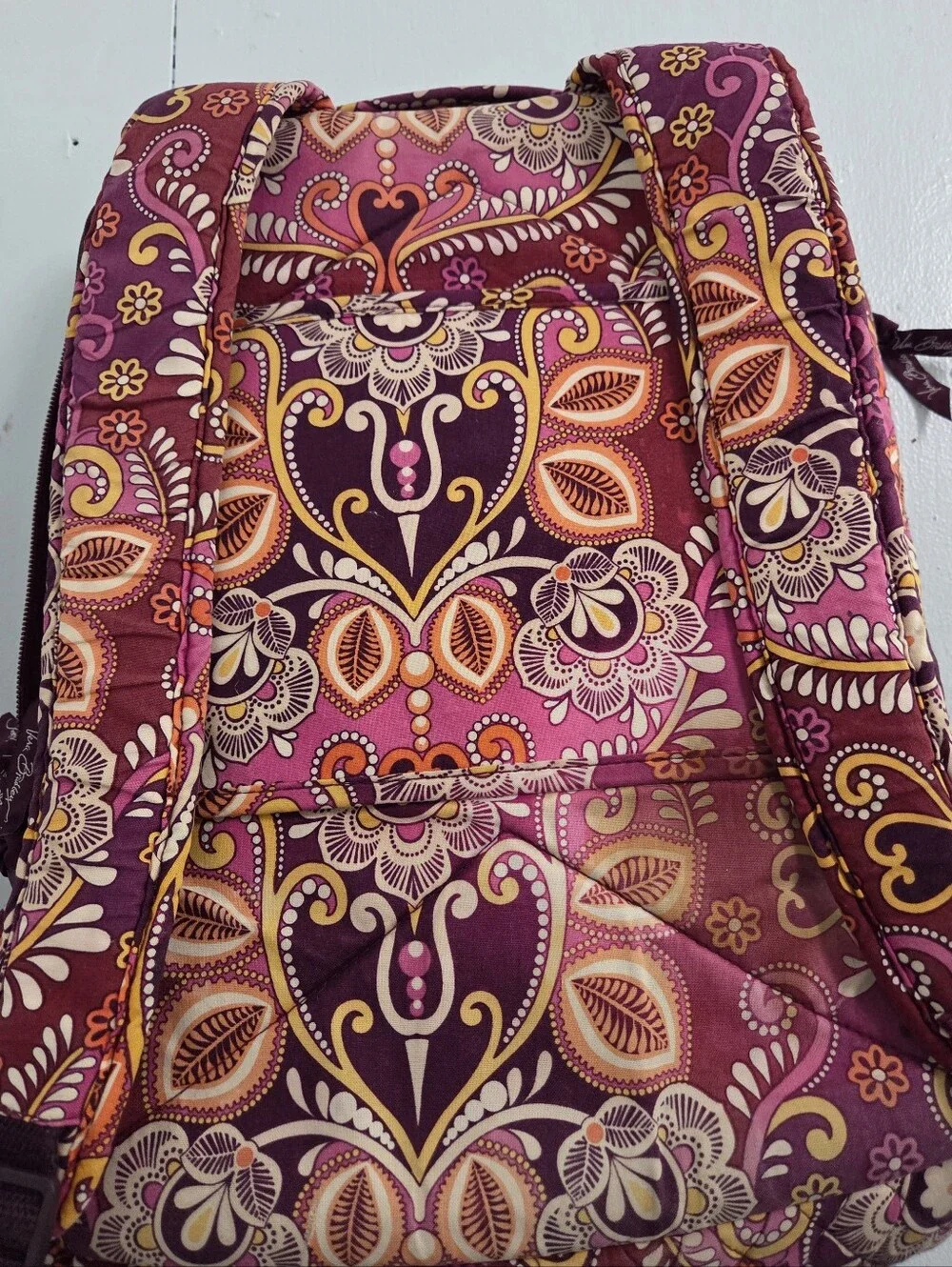 Vera Bradley Backpack With Built In Computer Compartment